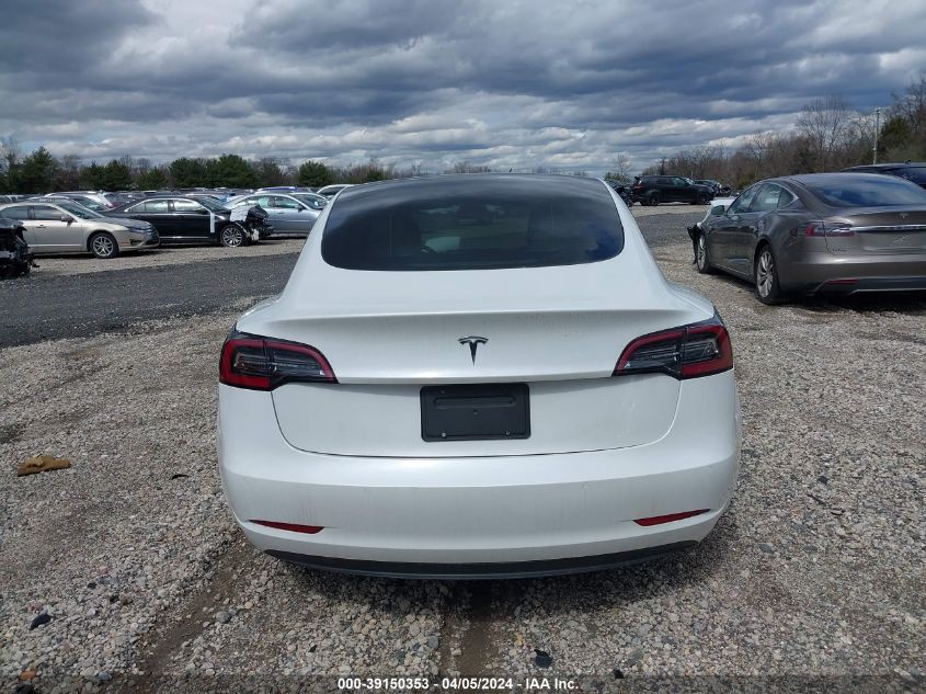 5YJ3E1EAXMF020866 | 2021 TESLA MODEL 3