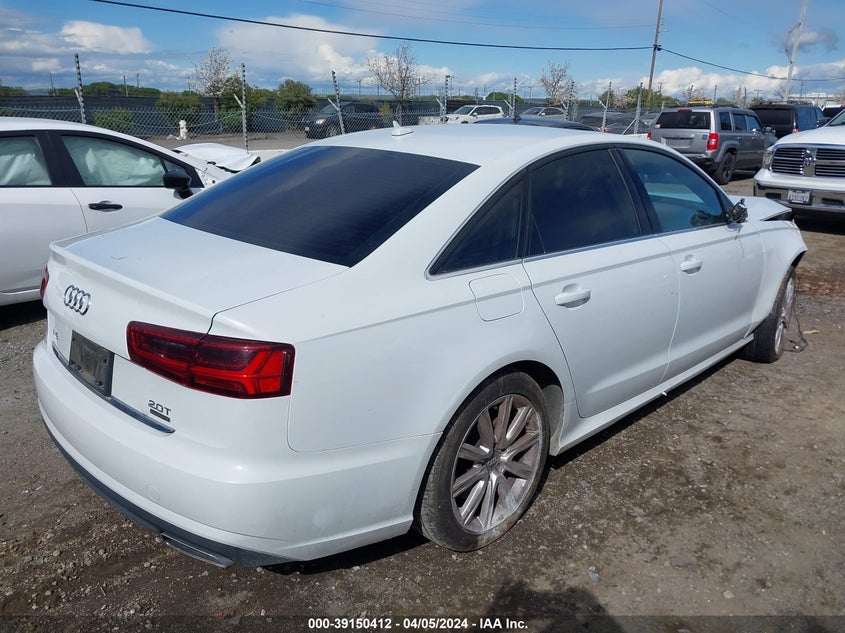 2016 Audi A6 2.0T Premium VIN: WAUFFAFC6GN015161 Lot: 39150412