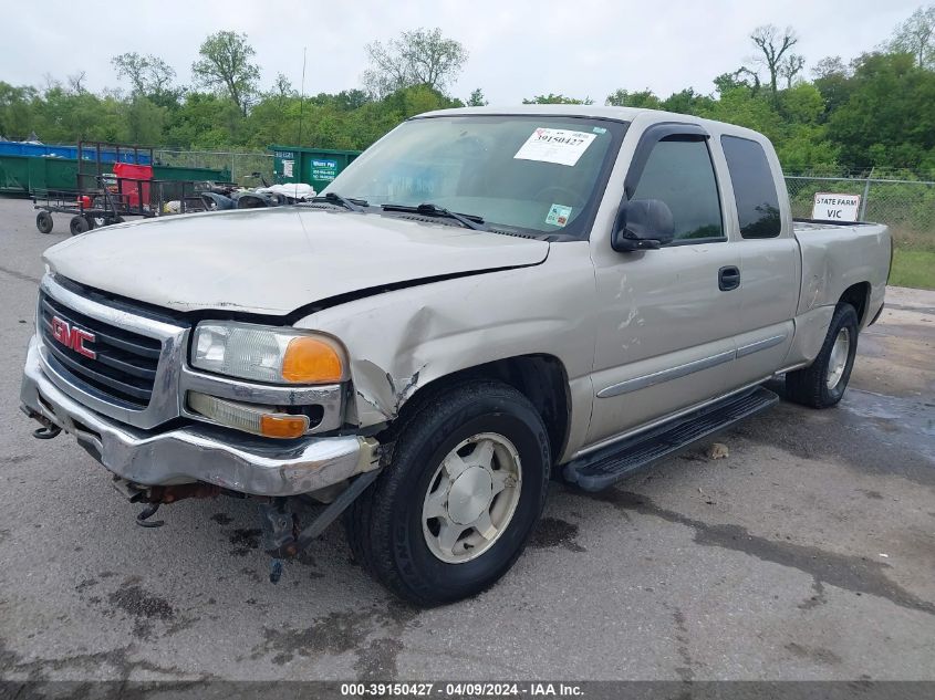 2004 GMC Sierra 1500 Sle VIN: 2GTEC19T241311780 Lot: 39150427