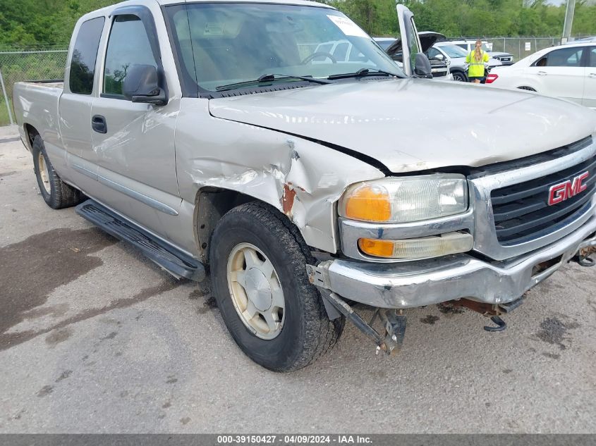 2004 GMC Sierra 1500 Sle VIN: 2GTEC19T241311780 Lot: 39150427