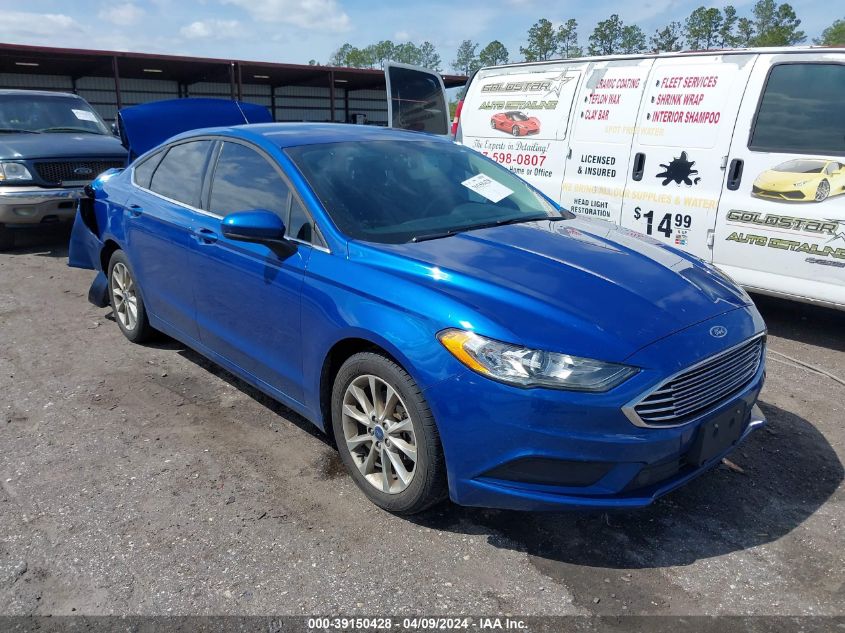 2017 Ford Fusion Se VIN: 3FA6P0H73HR126894 Lot: 39150428