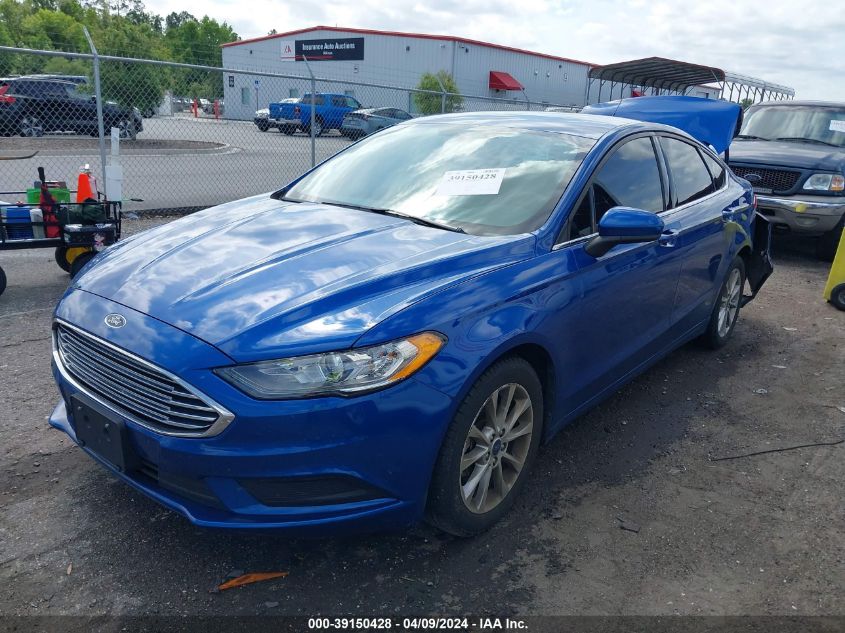 2017 Ford Fusion Se VIN: 3FA6P0H73HR126894 Lot: 39150428