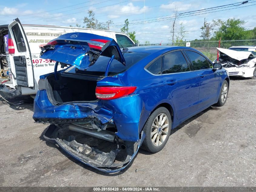 2017 Ford Fusion Se VIN: 3FA6P0H73HR126894 Lot: 39150428