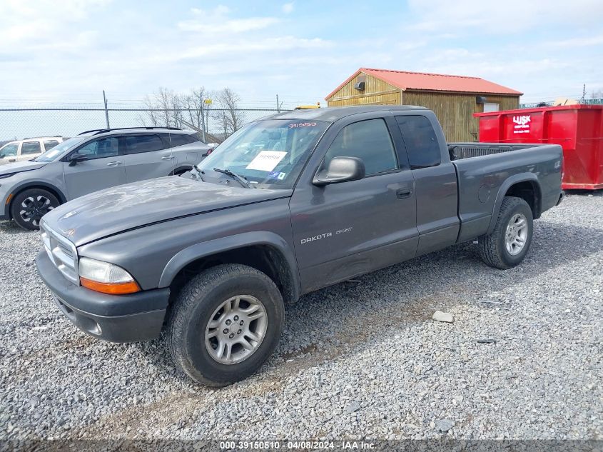 2002 Dodge Dakota Sport VIN: 1B7GG32N62S659115 Lot: 39150510