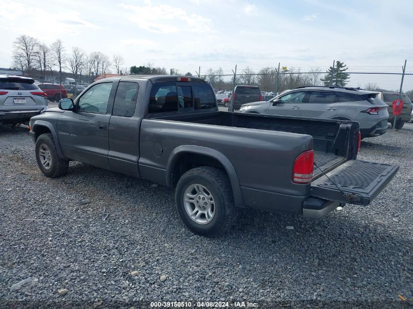 2002 Dodge Dakota Sport VIN: 1B7GG32N62S659115 Lot: 39150510