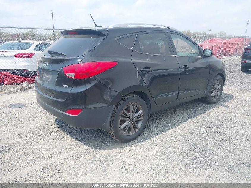 2015 Hyundai Tucson Se VIN: KM8JUCAG5FU968274 Lot: 39150524