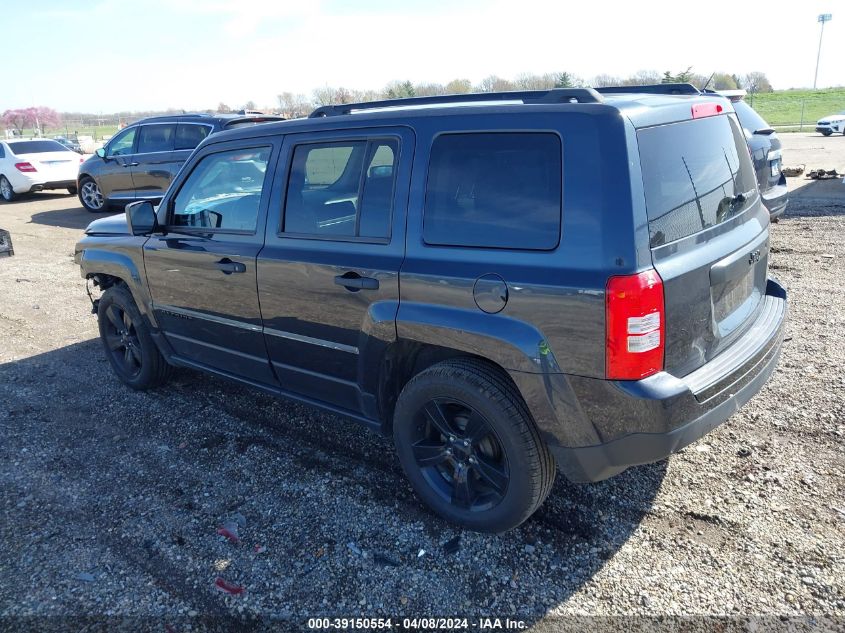 2014 Jeep Patriot Altitude VIN: 1C4NJPBA9ED705297 Lot: 39150554