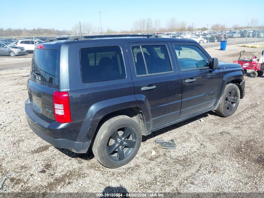 2014 Jeep Patriot Altitude VIN: 1C4NJPBA9ED705297 Lot: 39150554