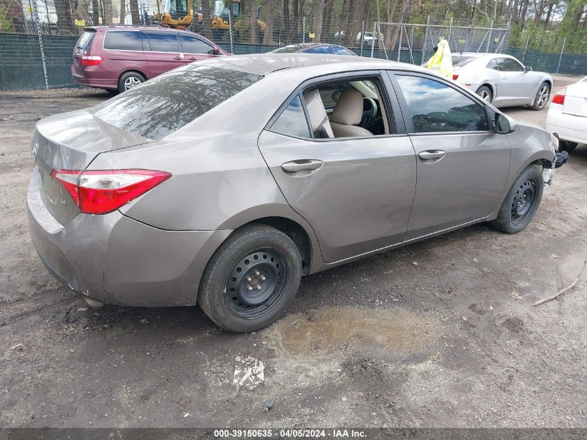 2T1BURHE5EC172619 | 2014 TOYOTA COROLLA