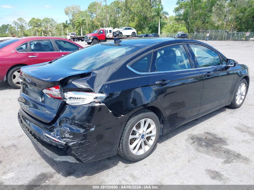 VIN 3FA6P0H76KR265487 2019 Ford Fusion, SE no.4