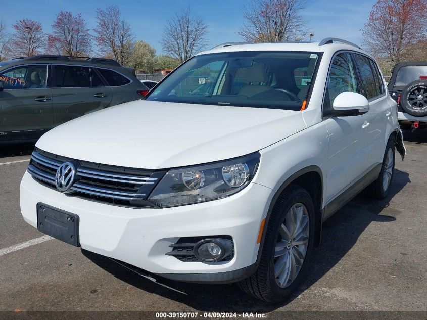 2015 VOLKSWAGEN TIGUAN S/SE/SEL/R-LINE - WVGBV7AX0FW520179