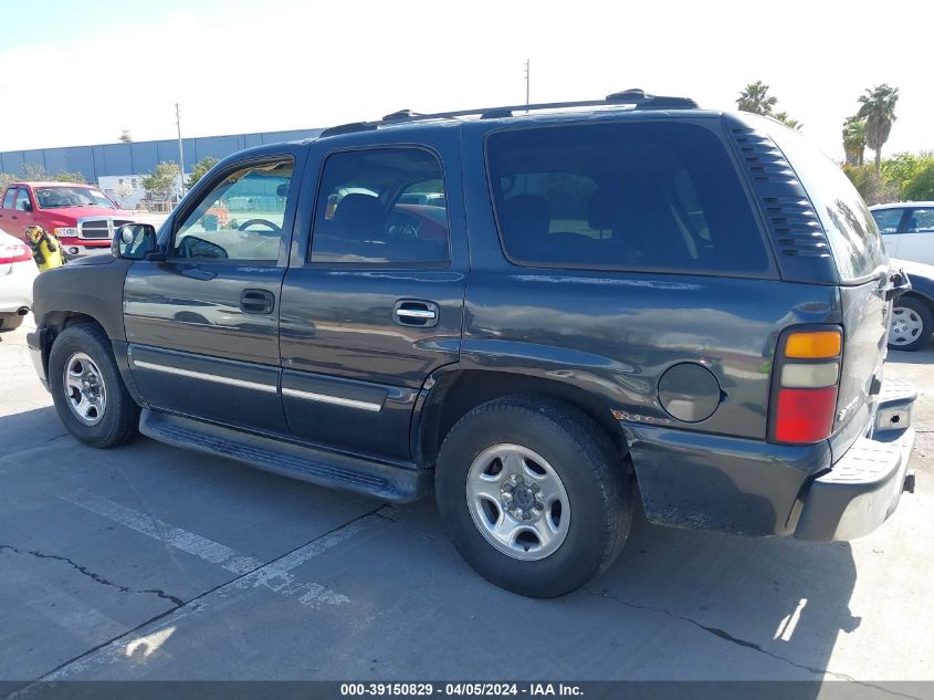 2004 Chevrolet Tahoe Ls VIN: 1GNEC13V34J315991 Lot: 39150829