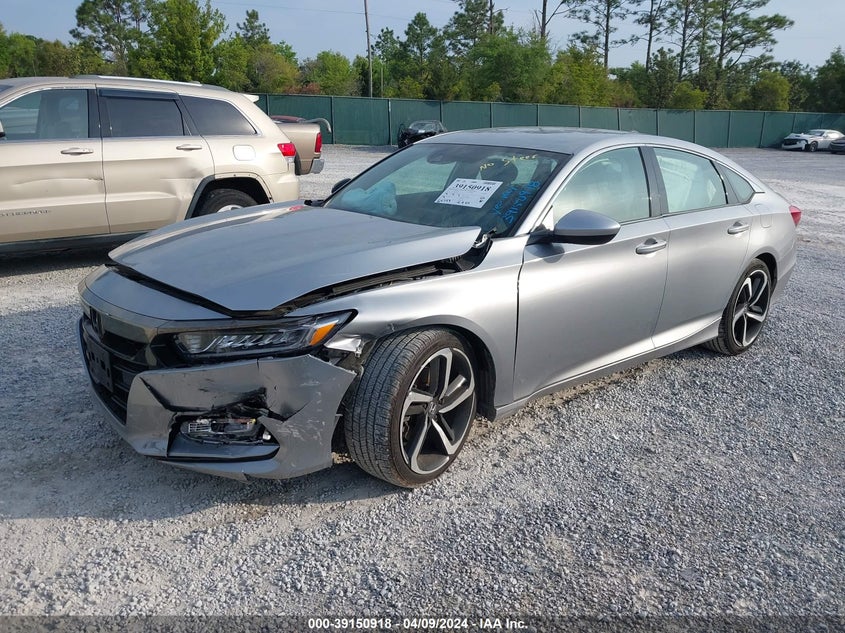 VIN 1HGCV1F31KA020939 2019 HONDA ACCORD SPORT