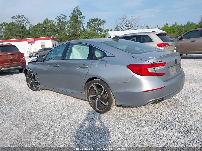VIN 1HGCV1F31KA020939 2019 HONDA ACCORD SPORT
