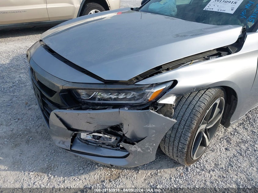 VIN 1HGCV1F31KA020939 2019 HONDA ACCORD SPORT