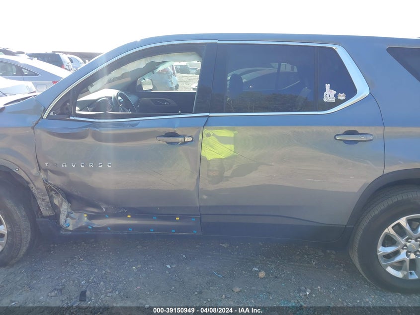 2021 CHEVROLET TRAVERSE FWD LS - 1GNERFKW6MJ126922