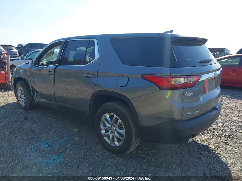 2021 CHEVROLET TRAVERSE FWD LS - 1GNERFKW6MJ126922
