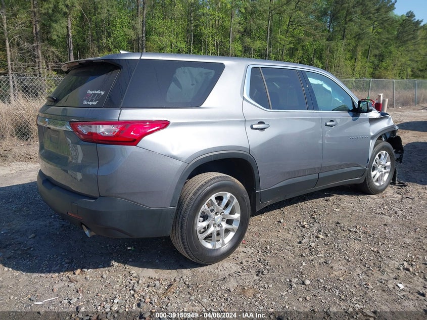 2021 CHEVROLET TRAVERSE FWD LS - 1GNERFKW6MJ126922