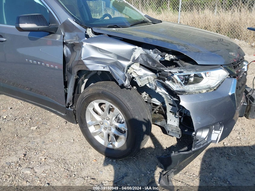 2021 CHEVROLET TRAVERSE FWD LS - 1GNERFKW6MJ126922