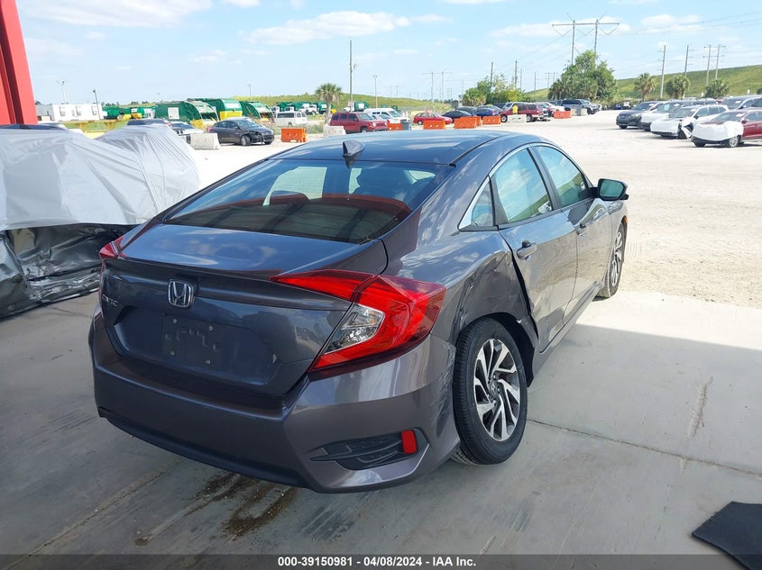 VIN 19XFC2F73JE009429 2018 HONDA CIVIC EX