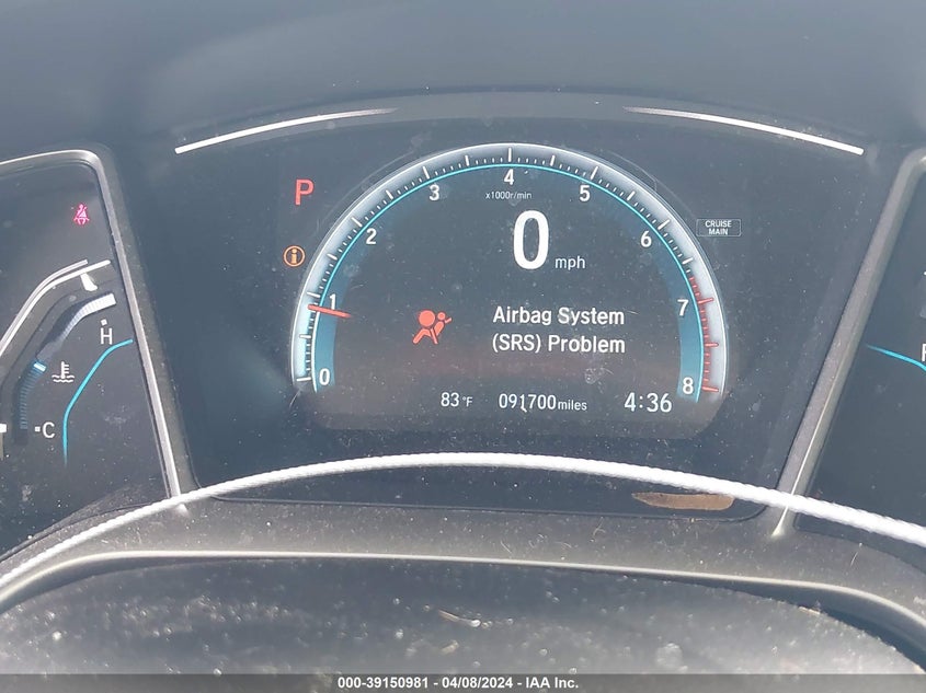 VIN 19XFC2F73JE009429 2018 HONDA CIVIC EX
