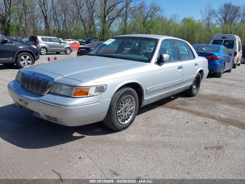 1999 Mercury Grand Marquis Gs VIN: 2MEFM74W4XX684311 Lot: 39150989