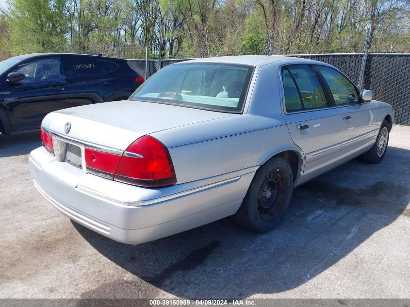 1999 Mercury Grand Marquis Gs VIN: 2MEFM74W4XX684311 Lot: 39150989