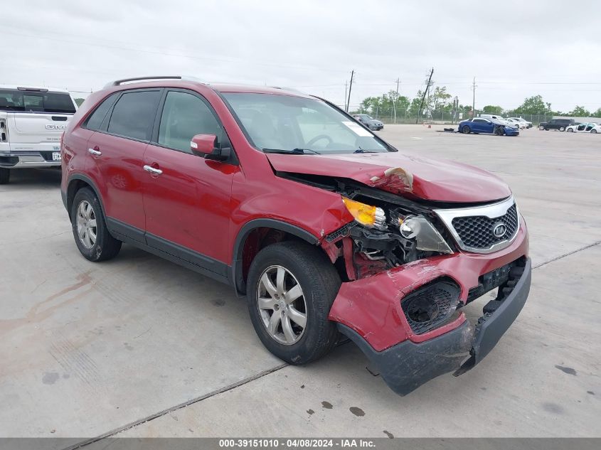 2011 Kia Sorento Lx VIN: 5XYKT3A17BG008862 Lot: 39151010