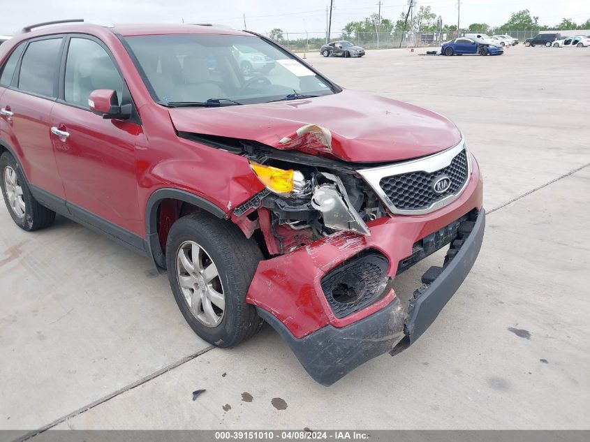 2011 Kia Sorento Lx VIN: 5XYKT3A17BG008862 Lot: 39151010