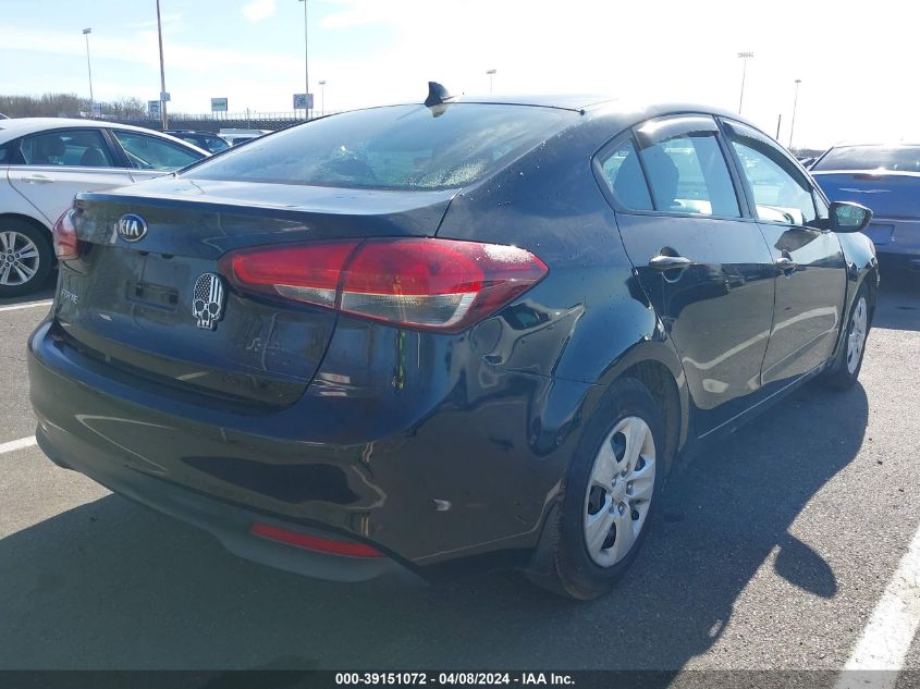 3KPFL4A77HE093106 | 2017 KIA FORTE