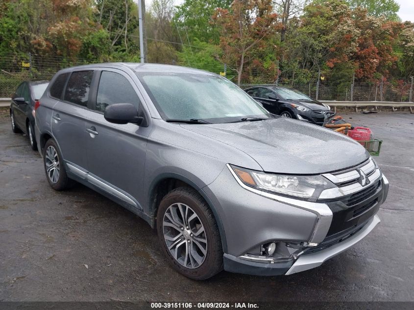 2017 Mitsubishi Outlander Es VIN: JA4AD2A34HZ054545 Lot: 39151106