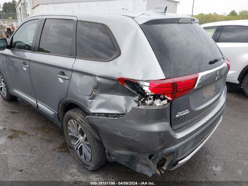 2017 Mitsubishi Outlander Es VIN: JA4AD2A34HZ054545 Lot: 39151106