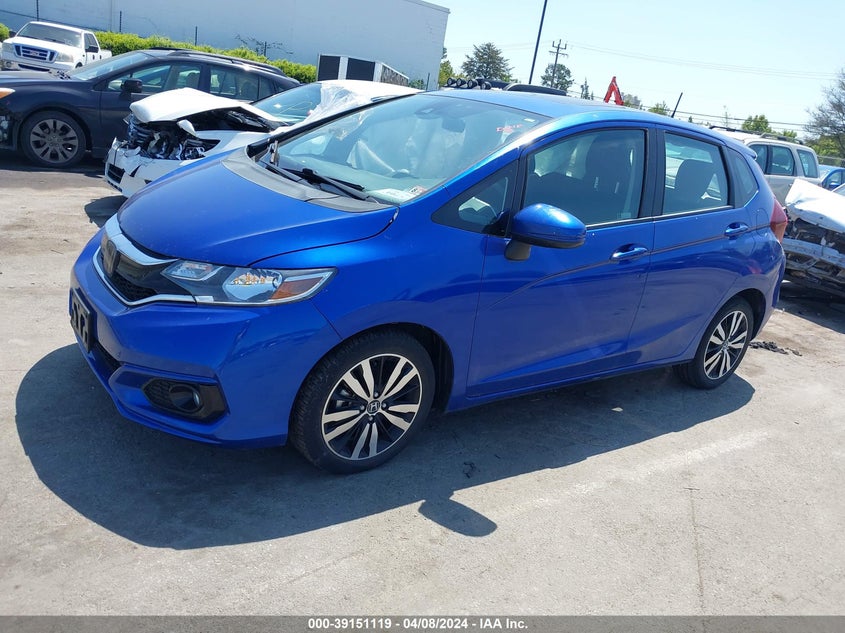 2019 HONDA FIT EX - 3HGGK5H84KM726896