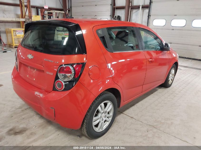 1G1JC6SB8C4205102 | 2012 CHEVROLET SONIC