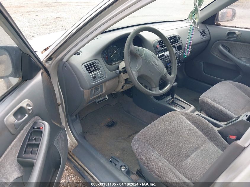 1998 Honda Civic Lx VIN: 1HGEJ6673WL015501 Lot: 39151185