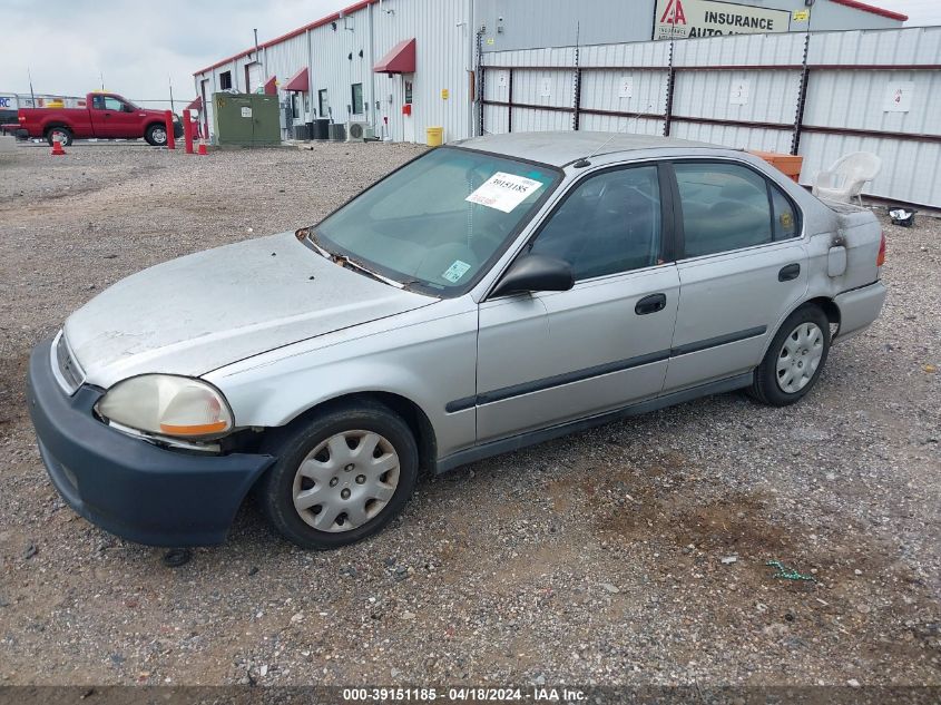 1998 Honda Civic Lx VIN: 1HGEJ6673WL015501 Lot: 39151185