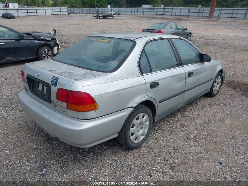 1998 Honda Civic Lx VIN: 1HGEJ6673WL015501 Lot: 39151185