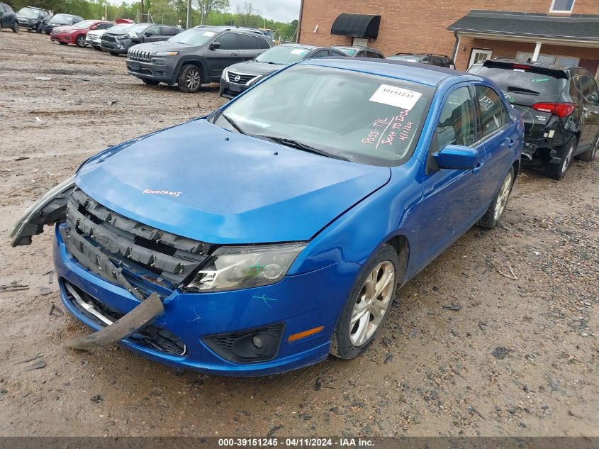 2012 Ford Fusion Se VIN: 3FAHP0HA1CR276757 Lot: 39151245