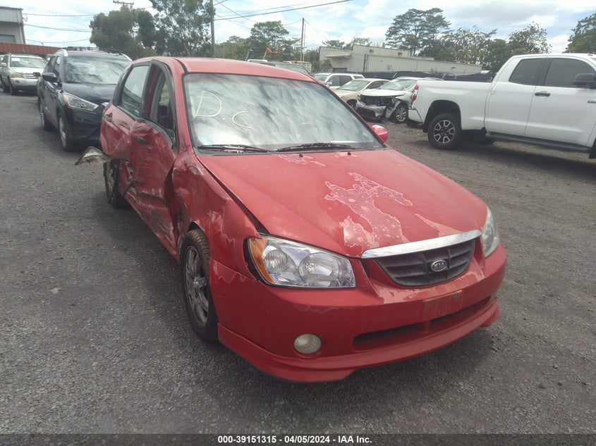 2006 Kia Spectra5 VIN: KNAFE161865248510 Lot: 39151315