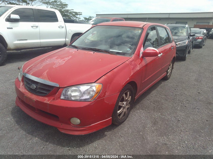 2006 Kia Spectra5 VIN: KNAFE161865248510 Lot: 39151315