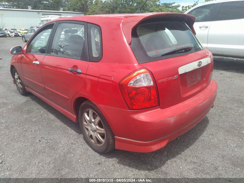 2006 Kia Spectra5 VIN: KNAFE161865248510 Lot: 39151315