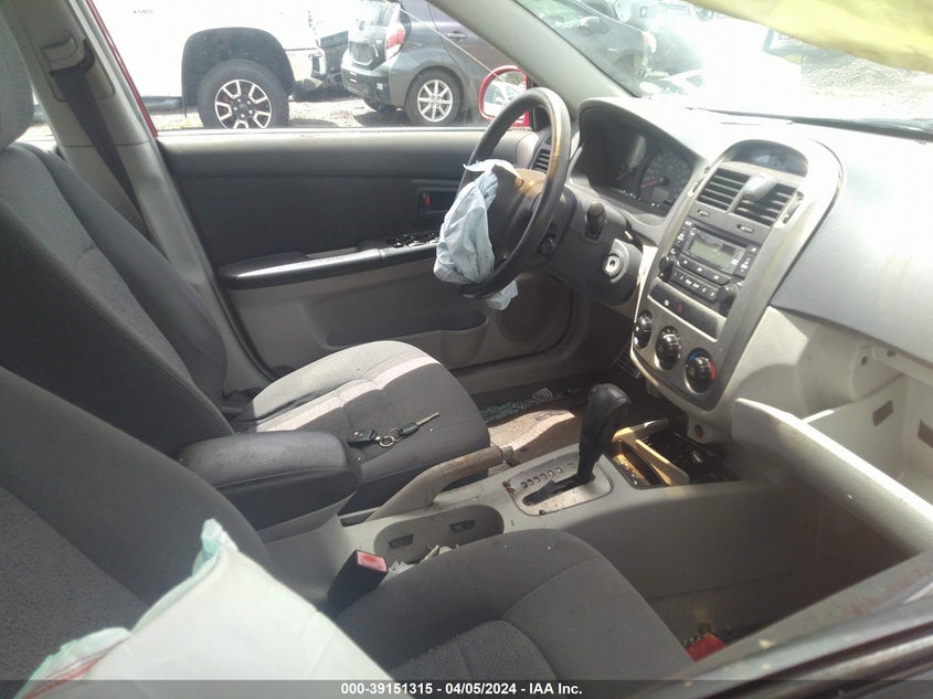 2006 Kia Spectra5 VIN: KNAFE161865248510 Lot: 39151315