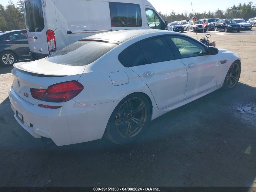2015 BMW M6 Gran Coupe VIN: WBS6C9C54FD467509 Lot: 39151350