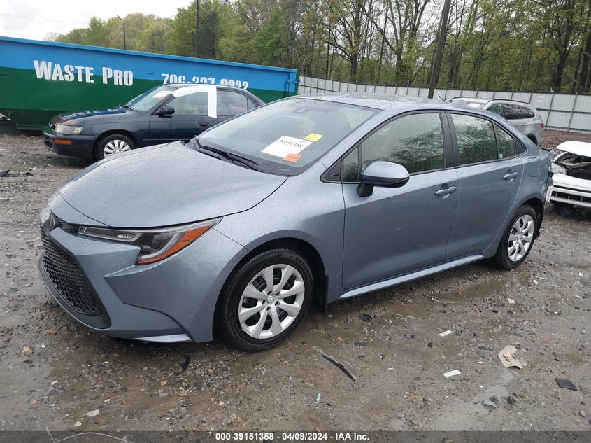 2021 TOYOTA COROLLA LE - JTDEPMAE2MJ119056