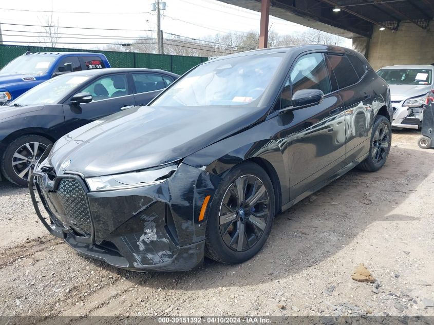 VIN WB523CF0XNCK62909 2022 BMW IX XDRIVE50