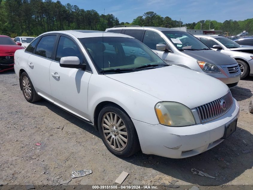 2007 Mercury Montego Premier VIN: 1MEHM42187G612208 Lot: 39151505