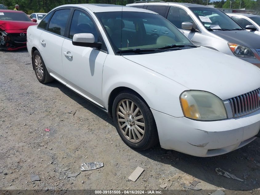 2007 Mercury Montego Premier VIN: 1MEHM42187G612208 Lot: 39151505