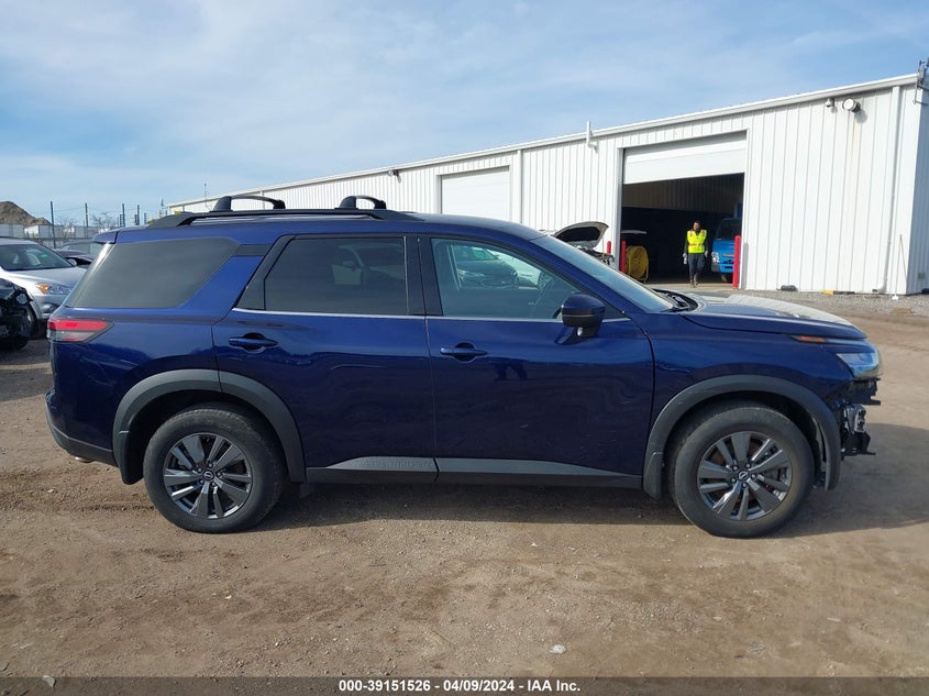 2022 NISSAN PATHFINDER SV - 5N1DR3BC1NC246766