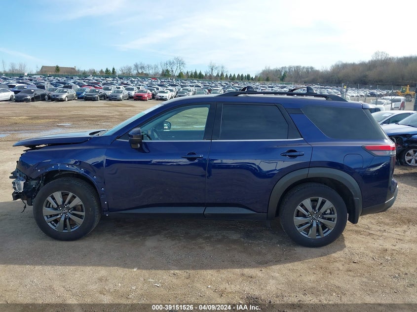 2022 NISSAN PATHFINDER SV - 5N1DR3BC1NC246766