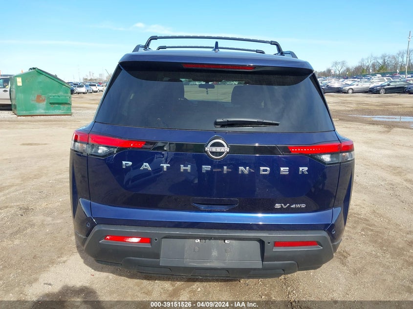 2022 NISSAN PATHFINDER SV - 5N1DR3BC1NC246766